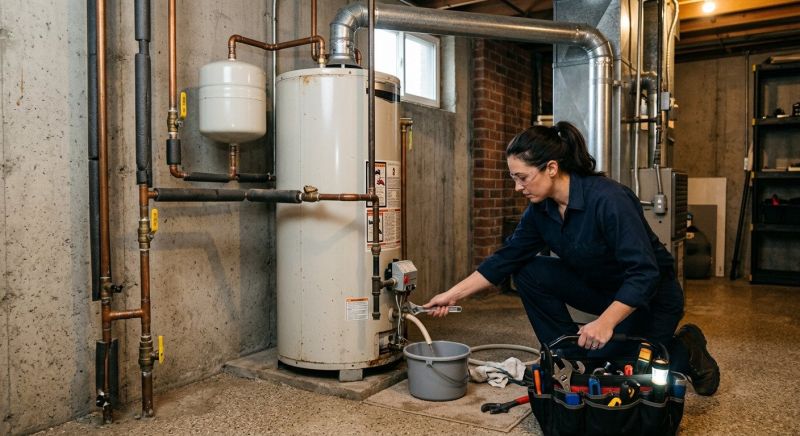 Water Heater Maintenance in Fredericksburg, VA