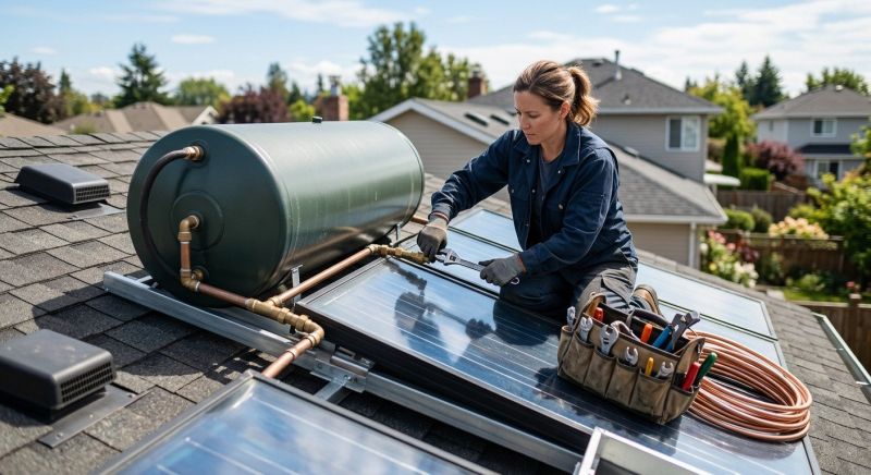 Solar Water Heater Maintenance in Fredericksburg, VA
