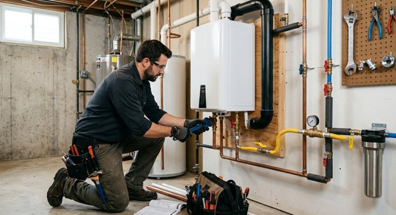Tankless Heater Installation in Fredericksburg, VA